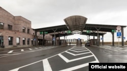 Armenia - The Armenian-Georgian border crossing at Bavra, October 1, 2017.