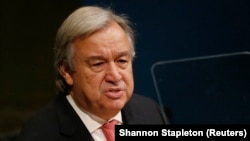 Генеральный секретарь ООН Антониу Гутерреш (архив)