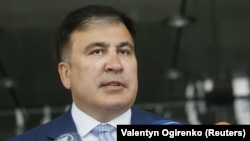 Gürjüstanyň ozalky prezidenti Mihaýil Saakaşwili (arhiw suraty)