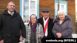 Ульяна Захаранка, Васіль Палякоў, Уладзімер Кацора, пляменьніца Люба