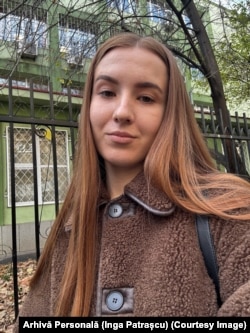 Inga Patrașcu, studentă