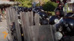 Protesters, Police Skirmish In Kosovo