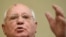 Russia -- Former Soviet leader Mikhail Gorbachev speaks in Moscow, 05mar2010