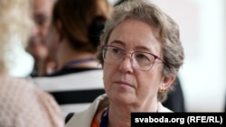 Кіраўніца беларускага прадстаўніцтва Фонду імя Конрада Адэнаўэра ў Вільні Габрыэле Баўман 