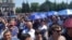 Сторонники Демократической партии вышли против коалиции президента Молдовы Игоря Додона, Кишинев, 9 июня 2019 года