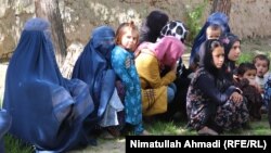 شماری از بیجا شدگان داخلی در بدخشان