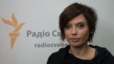 Ирена Карпа в Киевской студии Радио Свобода
