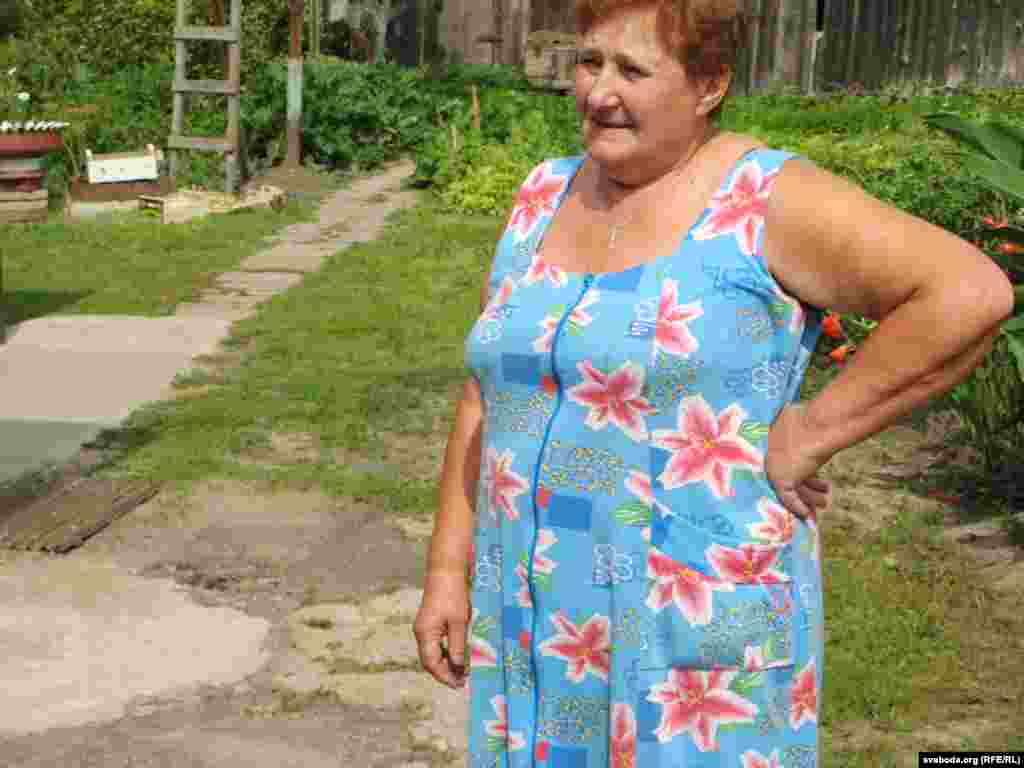 Гаспадыня кватэры, дзе жыла паэтка, — Любоў Уладзіміраўна. 