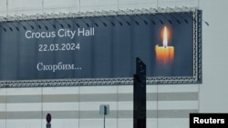 Теракттын курмандыктарына арналган мемориал, 22-март, 2025-жыл.