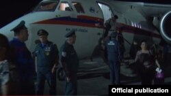 Վերին Լարսում մնացած քաղաքացիները ժամանում են Հայաստան, 30-ը հունիսի, 2016թ.