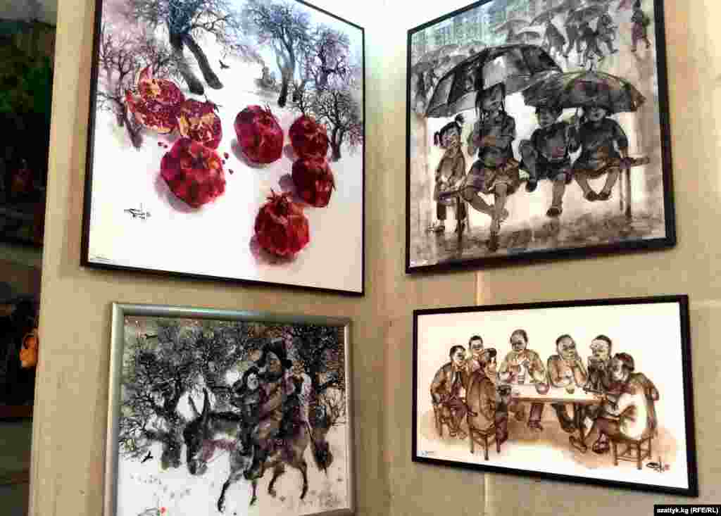 Халида Шимова - член Союза архитекторов и Союза художников Кыргызстана, лауреат первой премии Международного фонда &laquo;Тюрксой&raquo; и международной выставки в Нью-Йорке.&nbsp; 