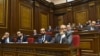 Armenia - Prime Minister Nikol Pashinian and members of his government attend a parliament session in Yerevan, 23 May 2018.