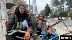 Боевики «Талибана» в Кабуле