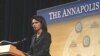 Condoleezza Rice Annapolis cıyınında çığış yasıy, 27.11.2007