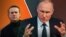 Алексей Навальный и Владимир Путин (коллаж)
