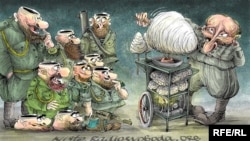 Політична карикатура Олексія Кустовського