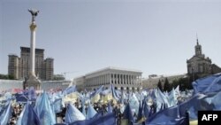 Обстановка в Киеве за минувшие сутки была спокойной - дело ограничивается митингами в поддержку противоборствующих сторон