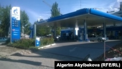 Бишкектеги май куюучу жайлардын бири.