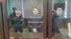 Альберт Тагиров, Вилюр Сагадиев и Айнур Каримов (слева направо) в суде