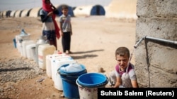 Ирактын түштүгүндөгү качкындар лагери