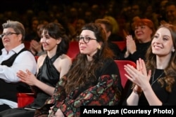 Катерина Горностай під час прем'єри свого фільму на «Берлінале» цього року