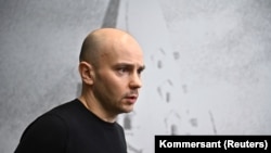 «Ачык Орусия» уюмунун мурдагы аткаруучу директору Андрей Пивоваров. 13-март, 2021-жыл.