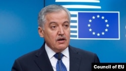 Глава МИД Таджикистана Сироджиддин Мухриддин.