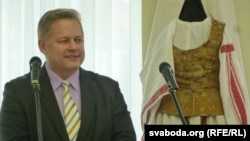 Эвалдас Ігнатавічус адкрывае дні літоўскай культуры ў Магілёве