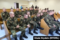 Саслужыўцы Аляксандра Коржыча ў судзе