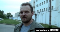 Дмитро Галко після арешту по адміністративній справі – за не підпорядкування міліції після акції опозиції. Мінськ, 2013 рік