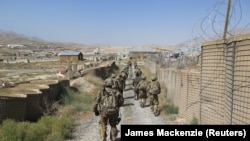 شماری از نیروهای امریکایی در افغانستان