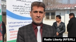 آرشیف، معروف قادری رئیس اتحادیه سراسری کارگران افغانستان