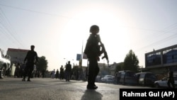 Военнослужащий афганского правительства в Кабуле, август 2018 года