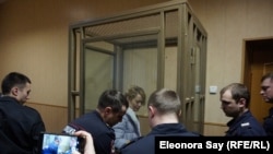 Анастасия Шевченко в зале суда, Ростов-на-Дону, 23 января 2019 года