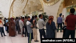 Aşgabadyň halkara aeroporty (arhiw suraty) 