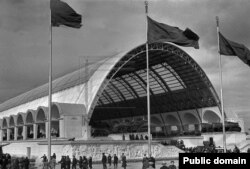 Павильон Механизации сельского хозяйства на ВСХВ, 1939 год.