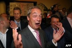 У Найджела Фараджа есть повод для радости.