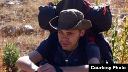 Путешественник Магжан Сагимбаев.