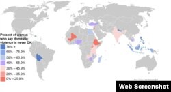 Карта домашнего насилия, созданная Максом Фишерем и опубликованная в газете Washington Post.