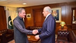 زلمی خلیلزاد نماینده ویژه امریکا برای صلح افغانستان پیش از آمدن به کابل با مقام‌های پاکستانی در اسلام‌آباد دیدار کرد