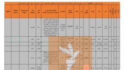 شماری از افراد شامل لیست سیاه