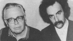 Микола Лукаш і Мойсей Фішбейн (праворуч). Київ, 1978 рік