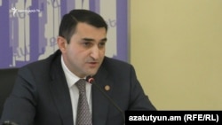 Armenia - Yerevan's Deputy Mayor Vahe Nikoyan.