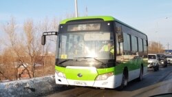 Пассажирский автобус в Семее. 24 января 2020 года.