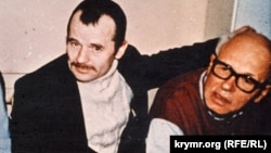 Мустафа Джемілєв та Андрій Сахаров, Москва, 1986 р. Архів Мустафи Джемілєва.