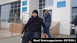 Житель Астаны Жасулан Сулейменов, осуждённый по обвинению в терроризме. 20 сентября 2018 года.