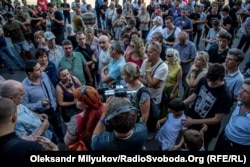 Під Oдеською міськрадою, 16 вересня року