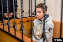 Павал Грыб у судовай залі