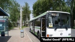 В Душанбе в некоторых автобусах есть WiFi