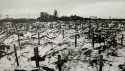 Могили убитих учасників воркутинських заворушень 1953 року